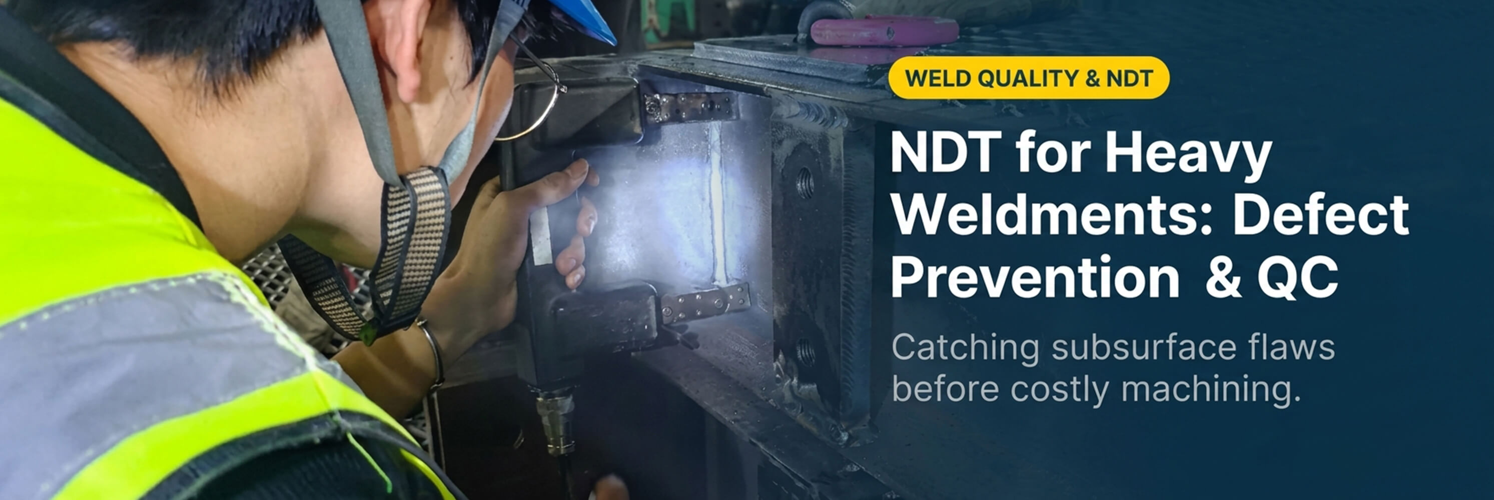 Heavy Weldment Defect Prevention: A Practical NDT Strategy